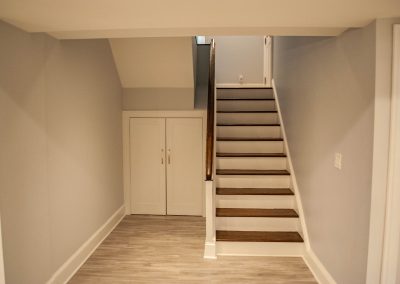 custom basement remodel auburn landing custom builder home closet